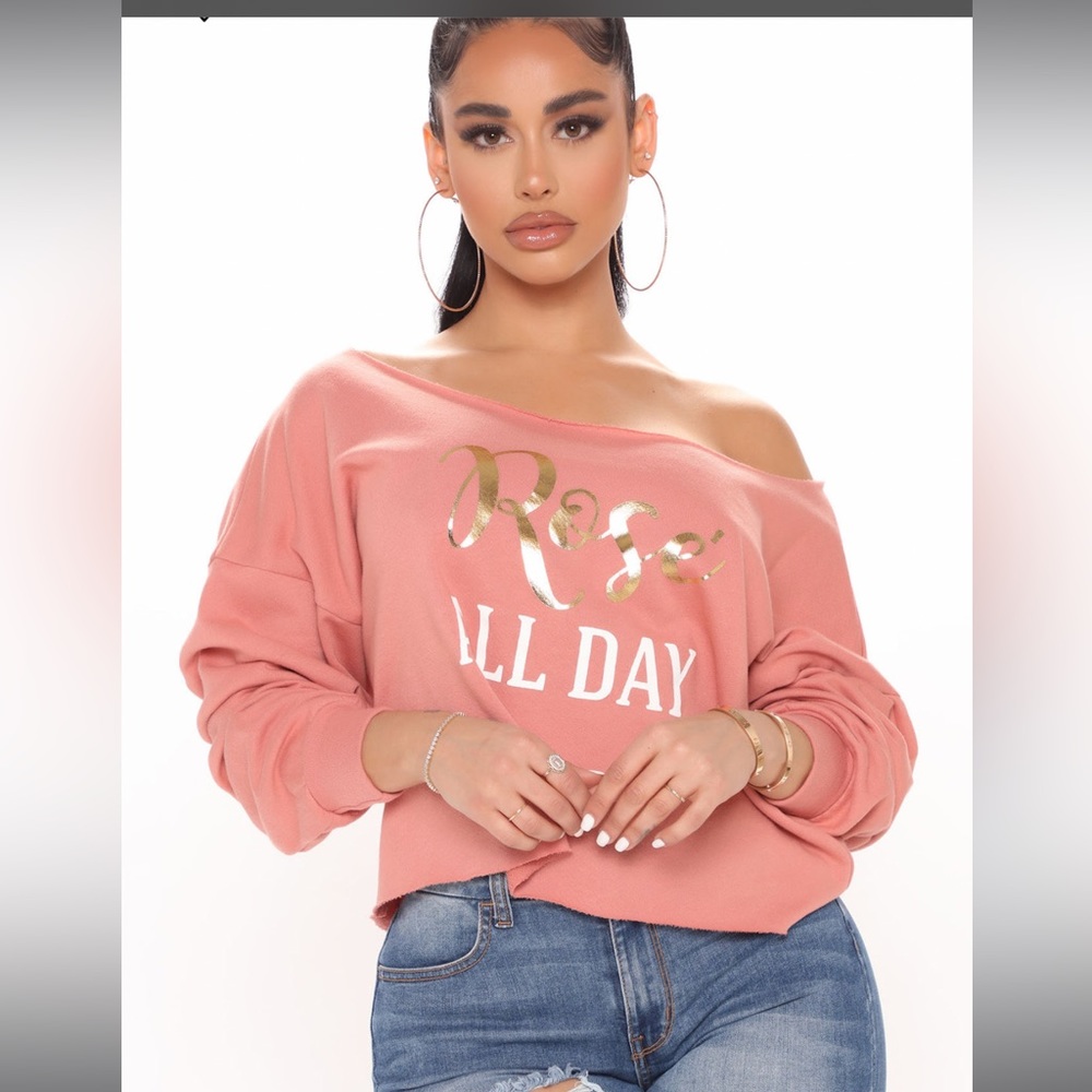 Fashion nova off the shoulder top